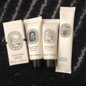 Diptyque Bath and Body  Samples